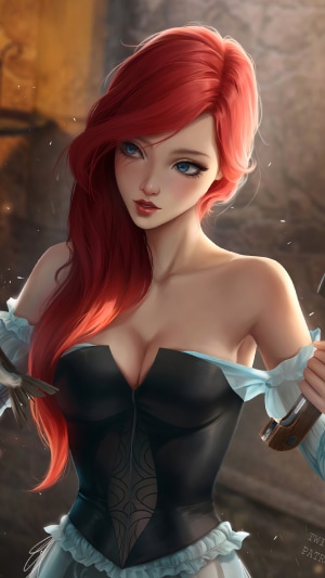 Ariel from The Little Mermaid fan art