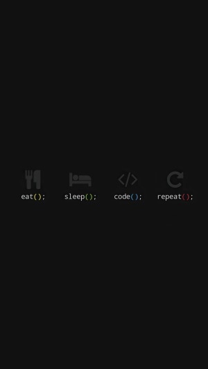 Eat Sleep Code Repeat icons