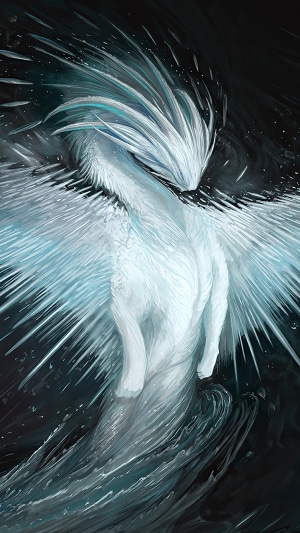 White Dragon Artwork