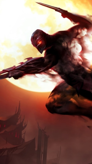 Zed from League of Legends 4K