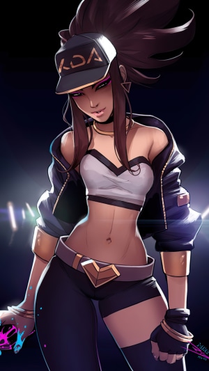 Akali from League of Legends K/DA