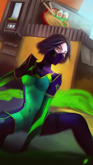 Viper from Valorant artwork