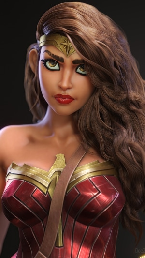 Wonder Woman artwork by artist