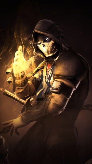 Scorpion from Mortal Kombat 4K