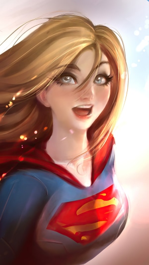 Supergirl artwork by an artist