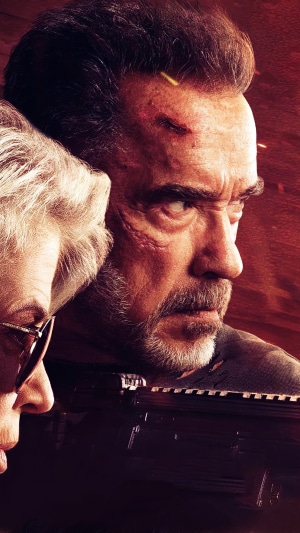 Arnold Schwarzenegger as T-800 in Terminator: Dark Fate 4K