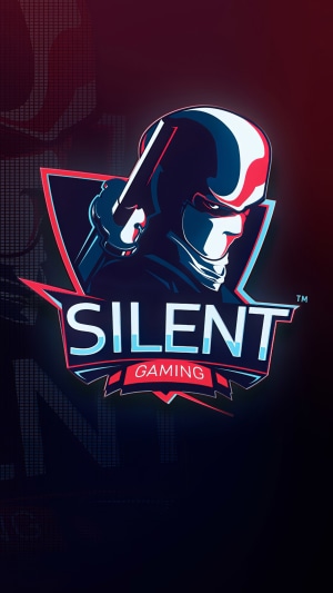 Silent Gaming logo with masked figure