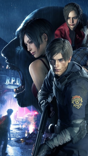 Leon S. Kennedy and Ada Wong from Resident Evil 2