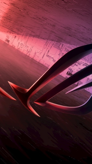 Republic of Gamers logo abstract 4K