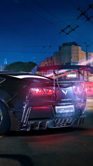 Chevrolet Corvette C7R with Speedhunters decal