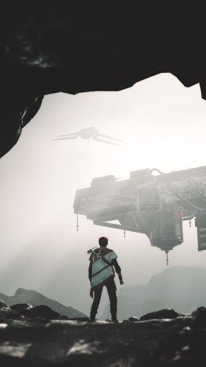 Cal Kestis from Star Wars Jedi: Fallen Order 4K