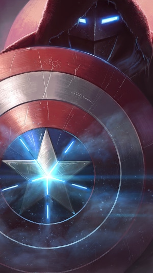 Captain America from Marvel Contest of Champions 4K