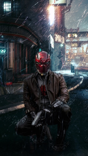 Red Hood in a Rainy City
