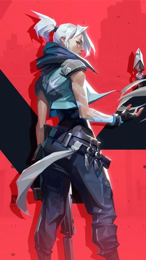 Jett from Valorant 4K