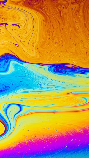 Abstract colorful fluid art