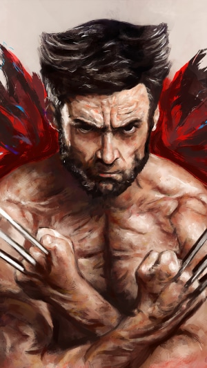 Wolverine artwork 4K