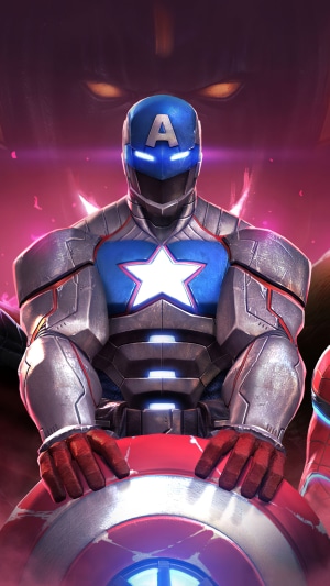 Captain America from Marvel Contest of Champions 4K