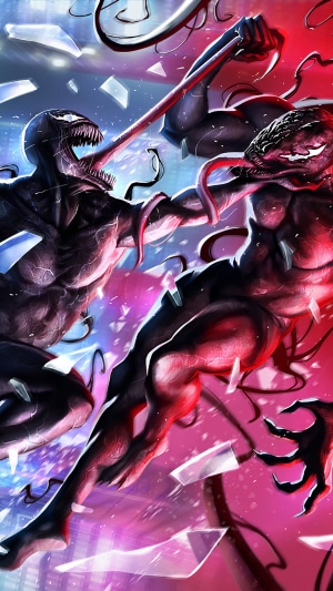 Venom vs. Carnage artwork 4K