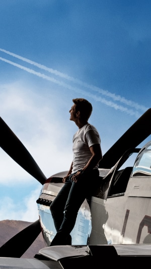 Tom Cruise in Top Gun Maverick