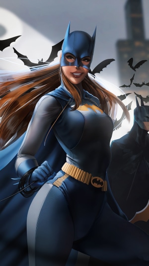 Batgirl from DC Comics artwork