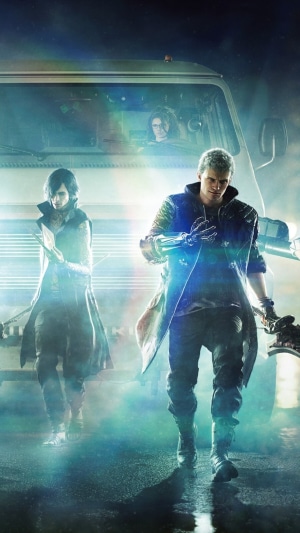 Nero and V from Devil May Cry 5 4K