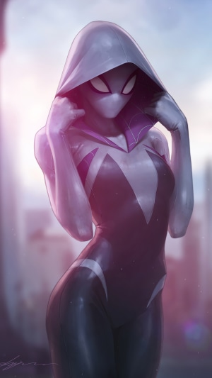 Gwen Stacy as Spider-Gwen from Marvel Comics