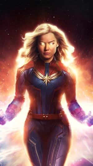 Captain Marvel from Marvel Comics 4K
