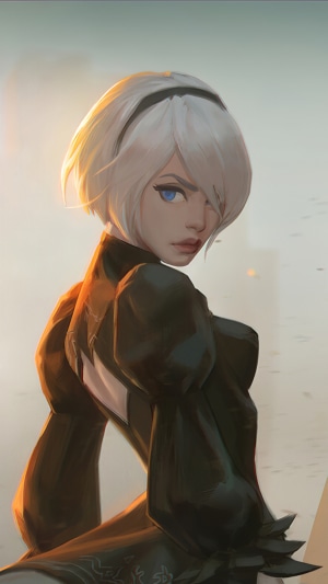 2B from Nier: Automata