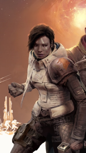 Guardians from Destiny 2 in battle