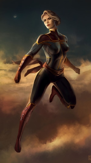 Captain Marvel artwork