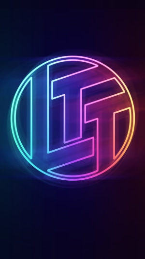Abstract Neon Logo