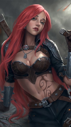 Katarina from League of Legends 4K