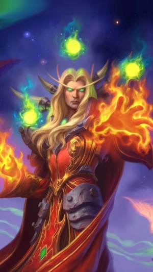 Kael'thas Sunstrider from Hearthstone