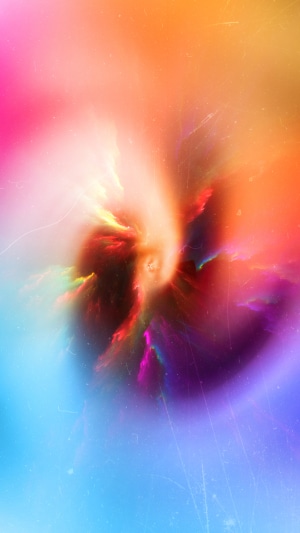 Abstract digital art with swirling colors