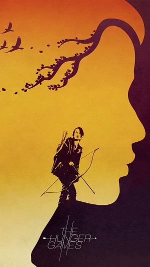 Katniss Everdeen from The Hunger Games 4K
