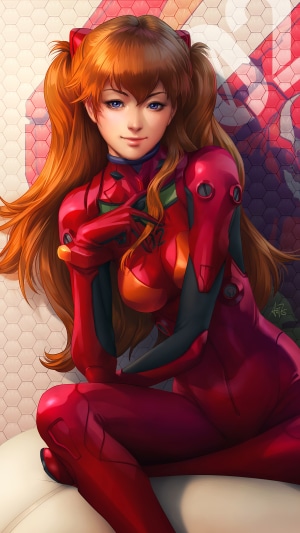 Asuka Langley Soryu from Neon Genesis Evangelion