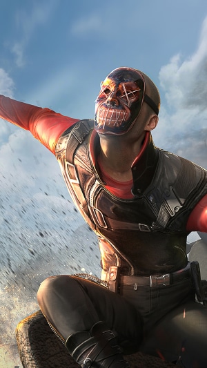 Player in mask from PUBG
