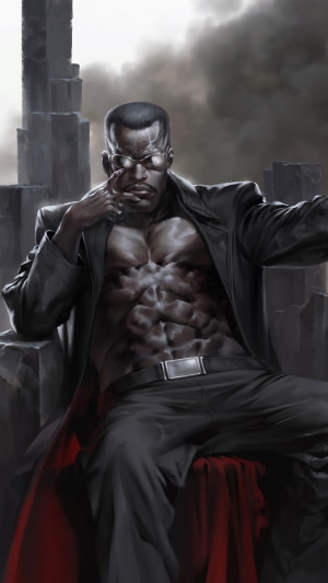 Blade from Marvel Comics artwork