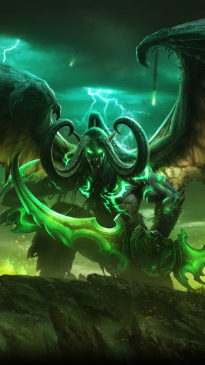 Illidan Stormrage from World of Warcraft 4K