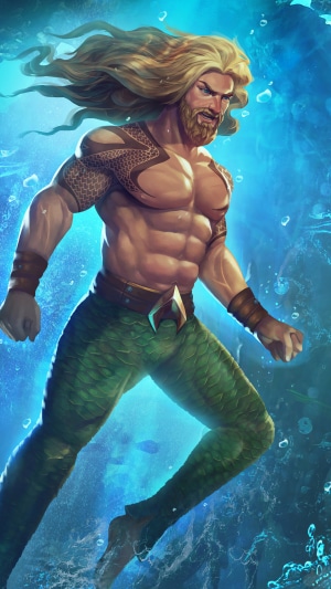 Aquaman artwork by artist on Artstation 4K