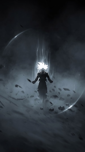 Goku from Dragon Ball Z artwork 4K