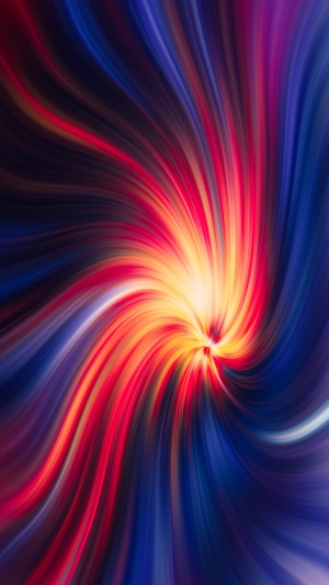 Abstract digital art with swirling colors