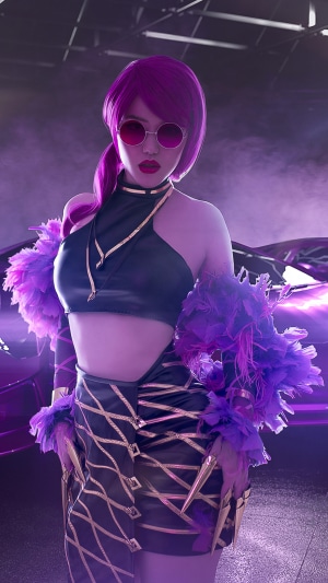 K/DA Evelynn from League of Legends Cosplay