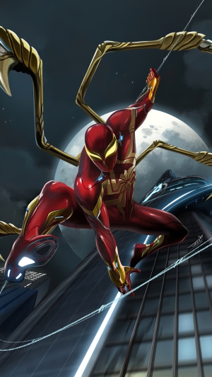 Iron Spider-Man from Marvel Comics artwork