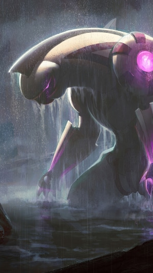 Palkia from Pokemon artwork