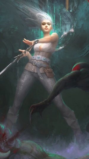 Ciri from The Witcher 3