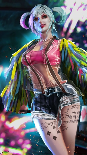 Harley Quinn from Birds of Prey 4K
