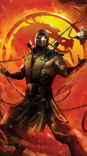 Scorpion from Mortal Kombat 4K