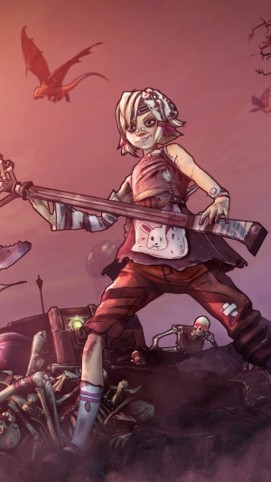 Tiny Tina from Borderlands 3