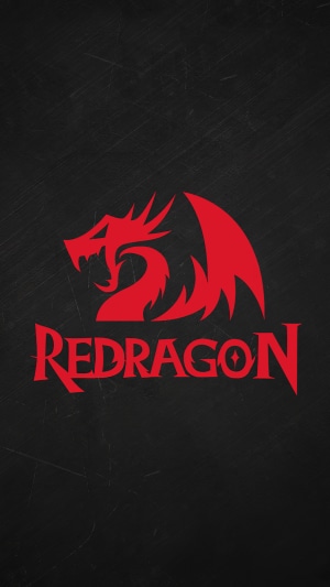 Redragon logo with dragon and text